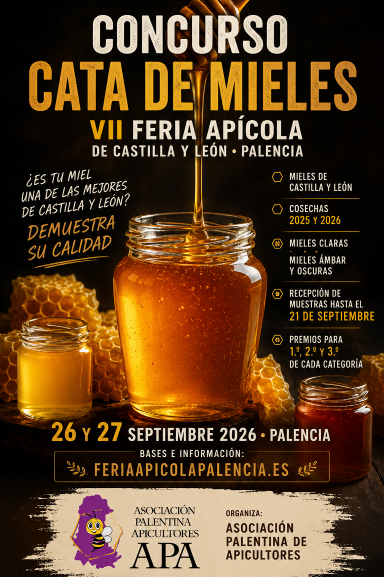 Concurso Cata de Mieles VII Feria Apícola Palencia 2026